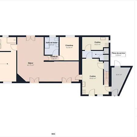 Sur Mer- Grande Maison Pour 9- 4 Ferienhaus Brem Sur Mer